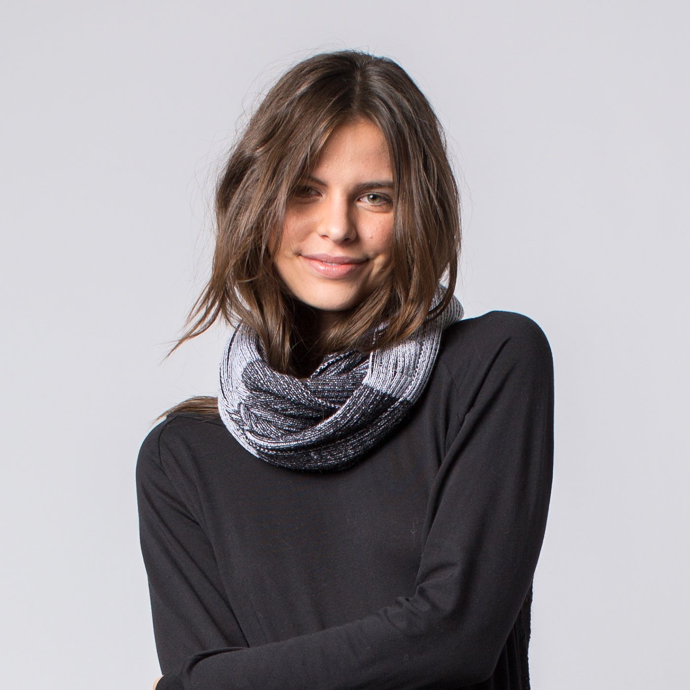 Cozy Infinity Scarf - The Andie Scarf is made from 100% Acrylic by a Peruvian Artisan