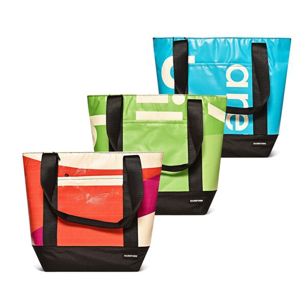 Recycled vinyl bags sale