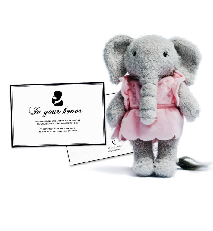 Stuffed Elephant Kiki Bundle