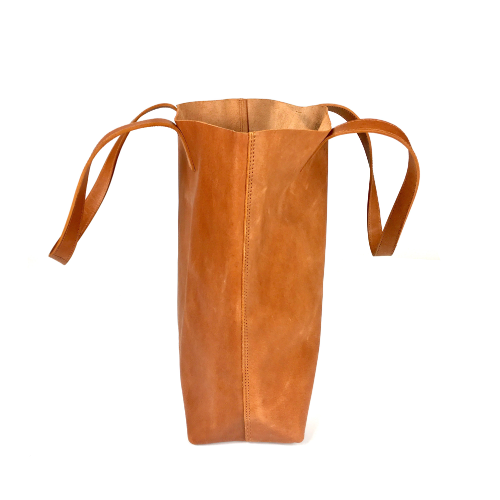 Leather Day Tote