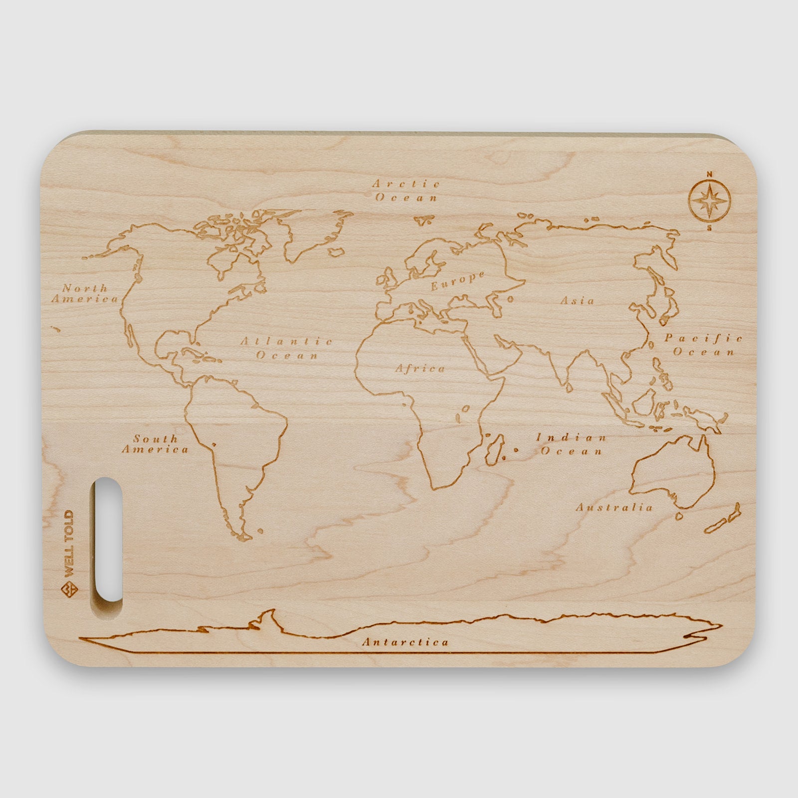 World Map 6x8 Bar Board