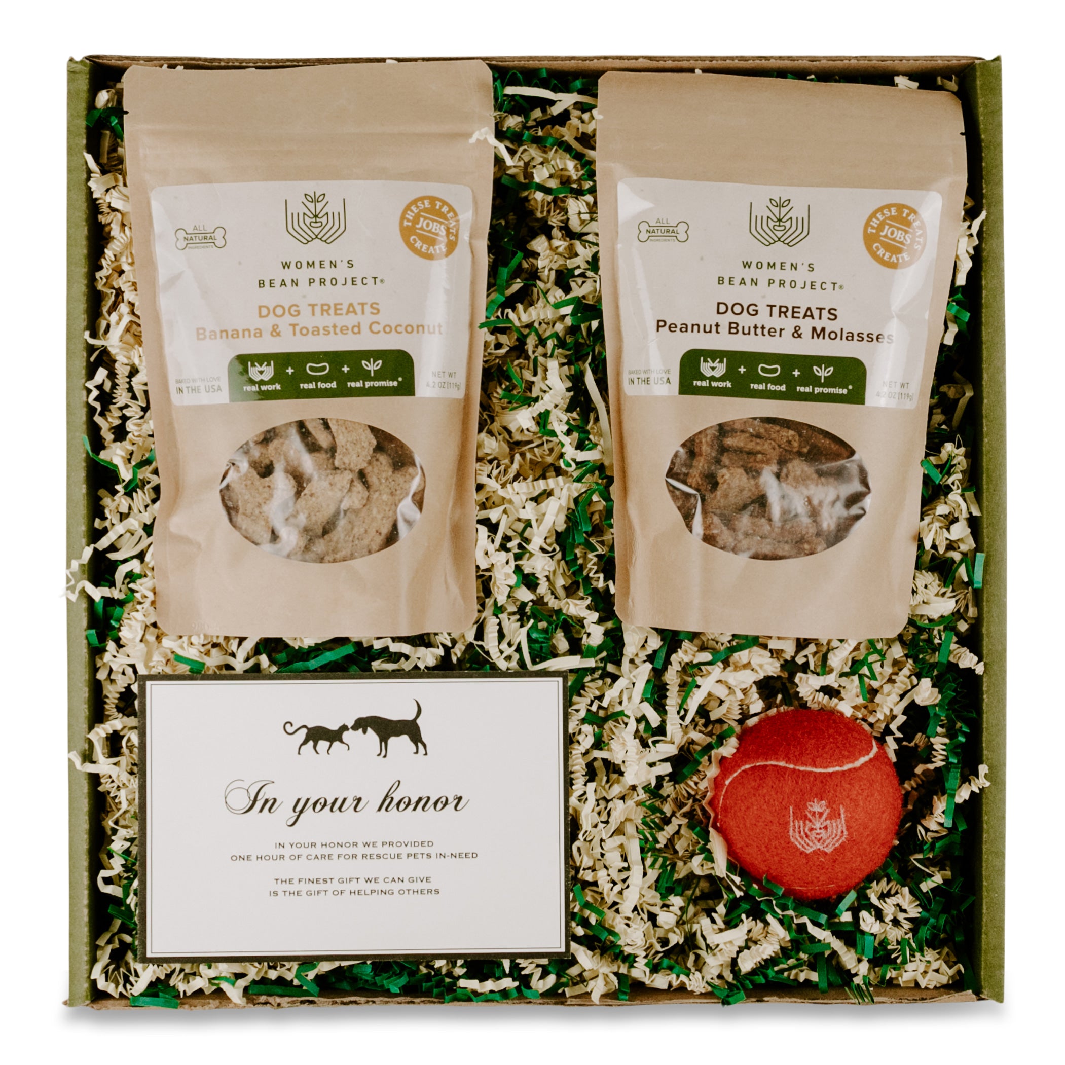 Dog Treats & Care Box