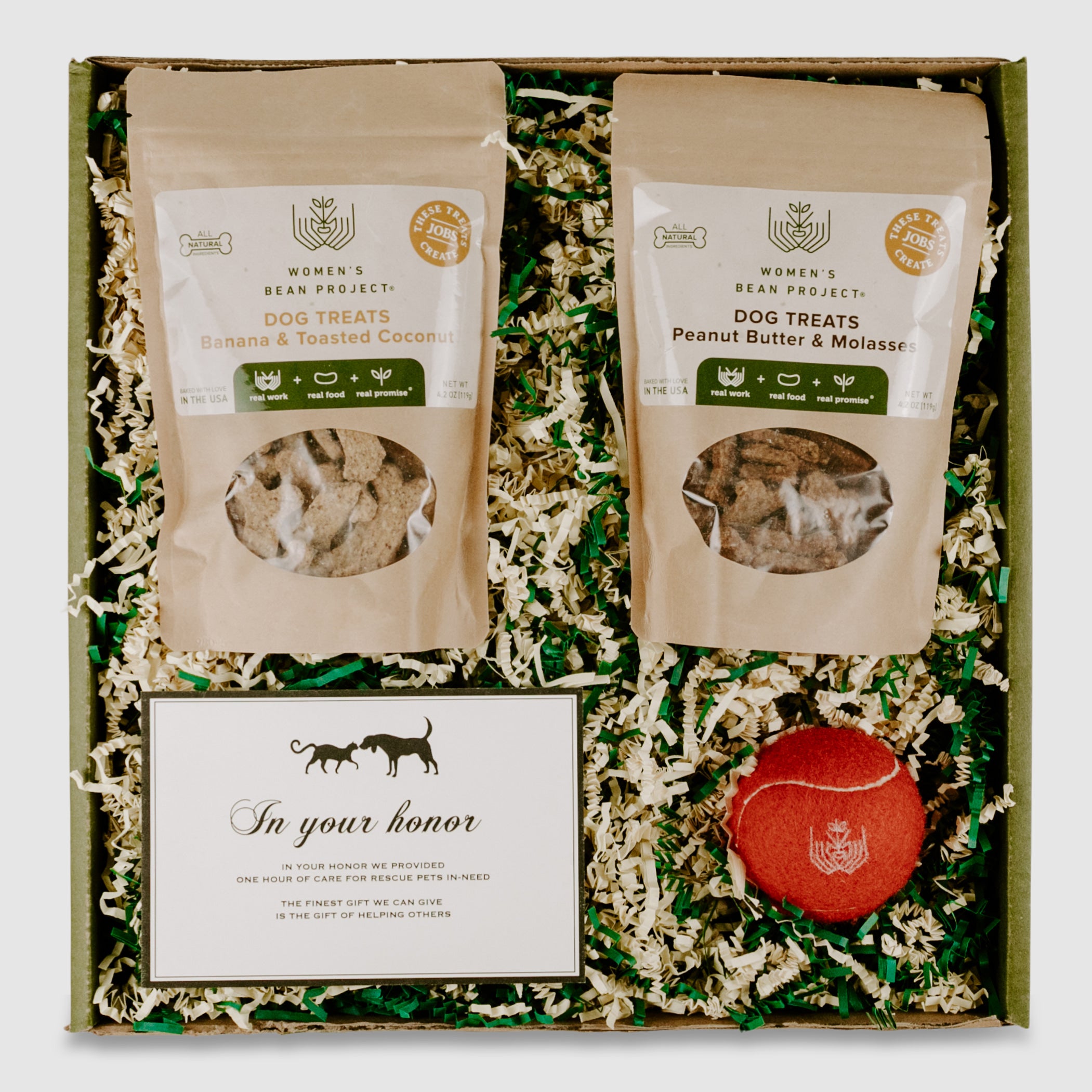 Dog Treats & Care Box