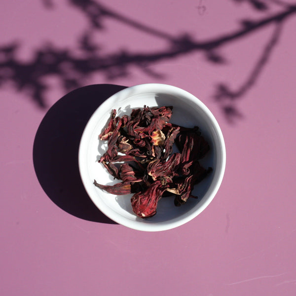 Hibiscus Flowers Tea - Loose Leaf Organic Certified Hibiscus Flowers