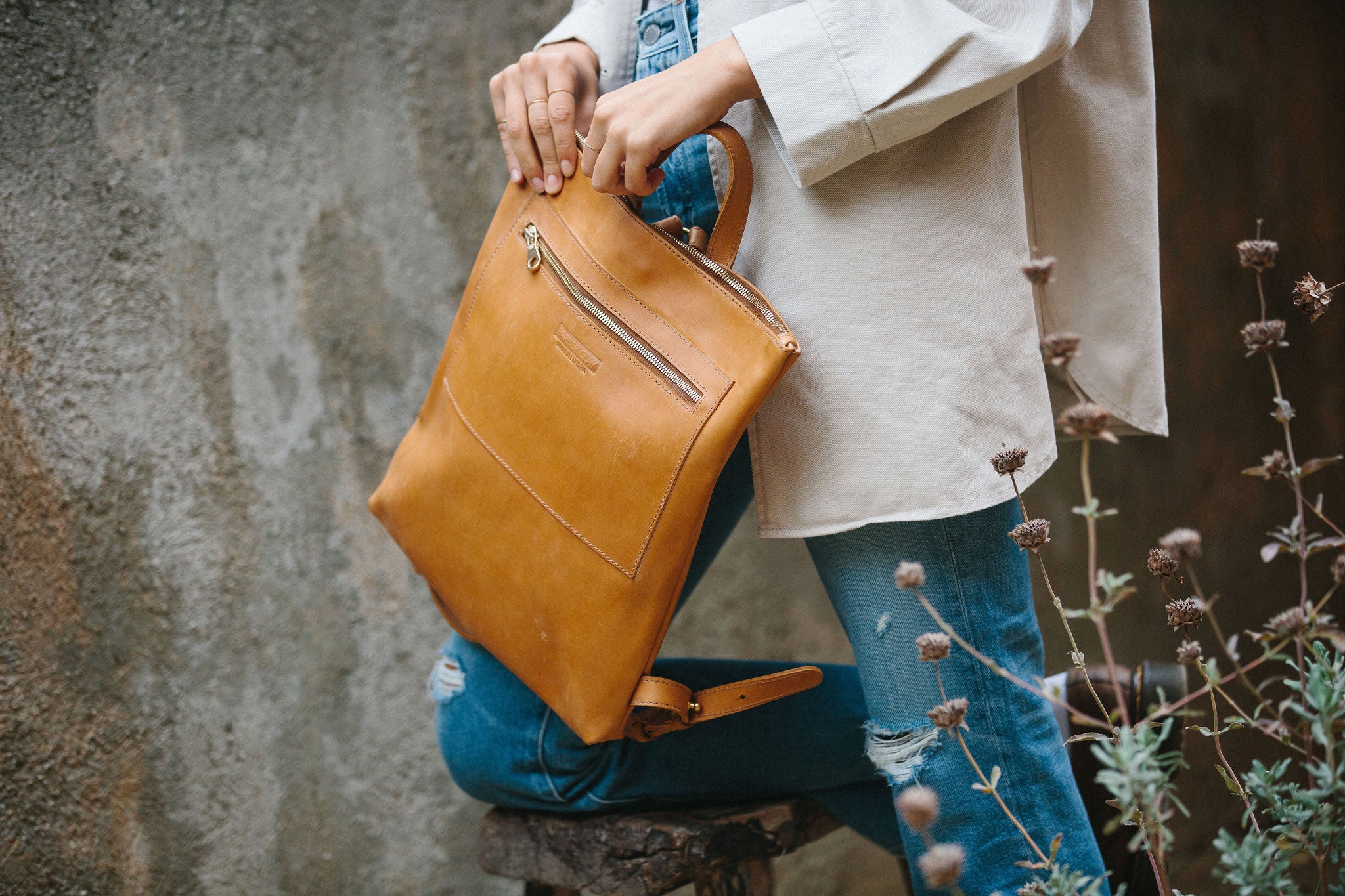 Miramar Leather Backpack