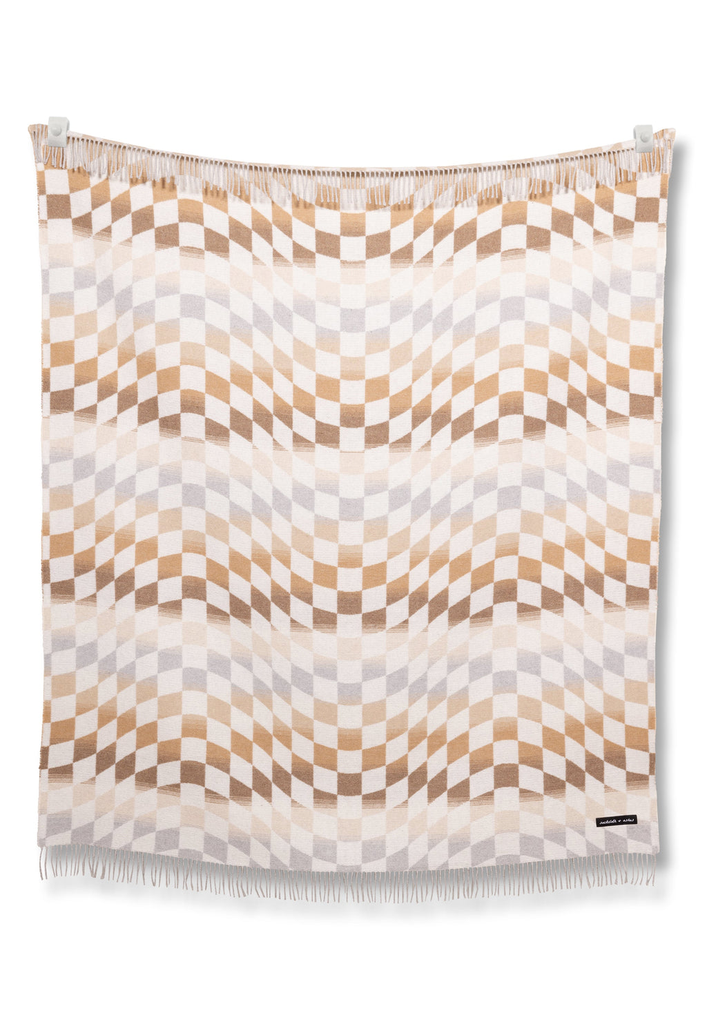 Sackcloth & Ashes Checkered Blanket - Palm Desert