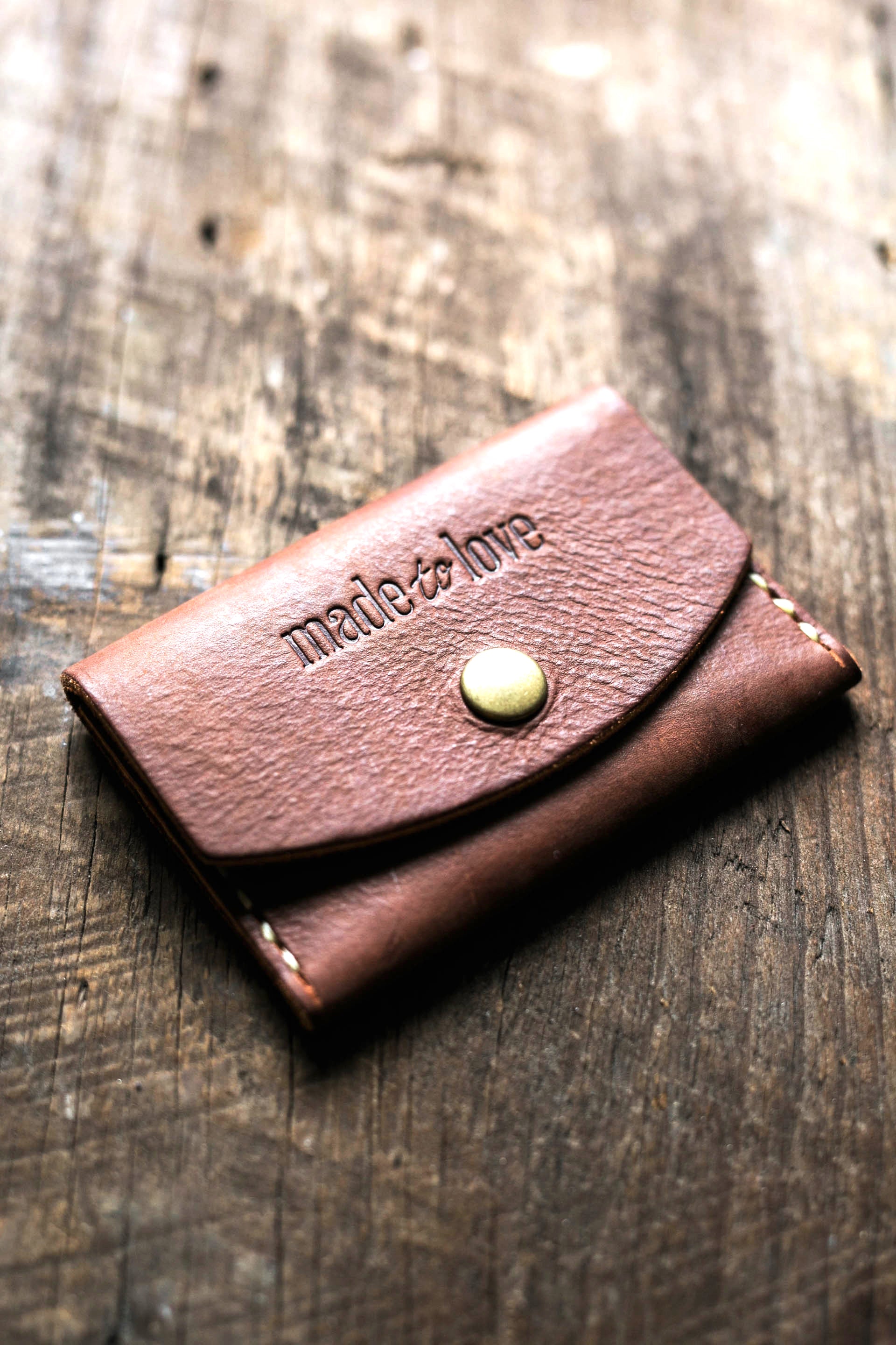 Leather Business Card Holder