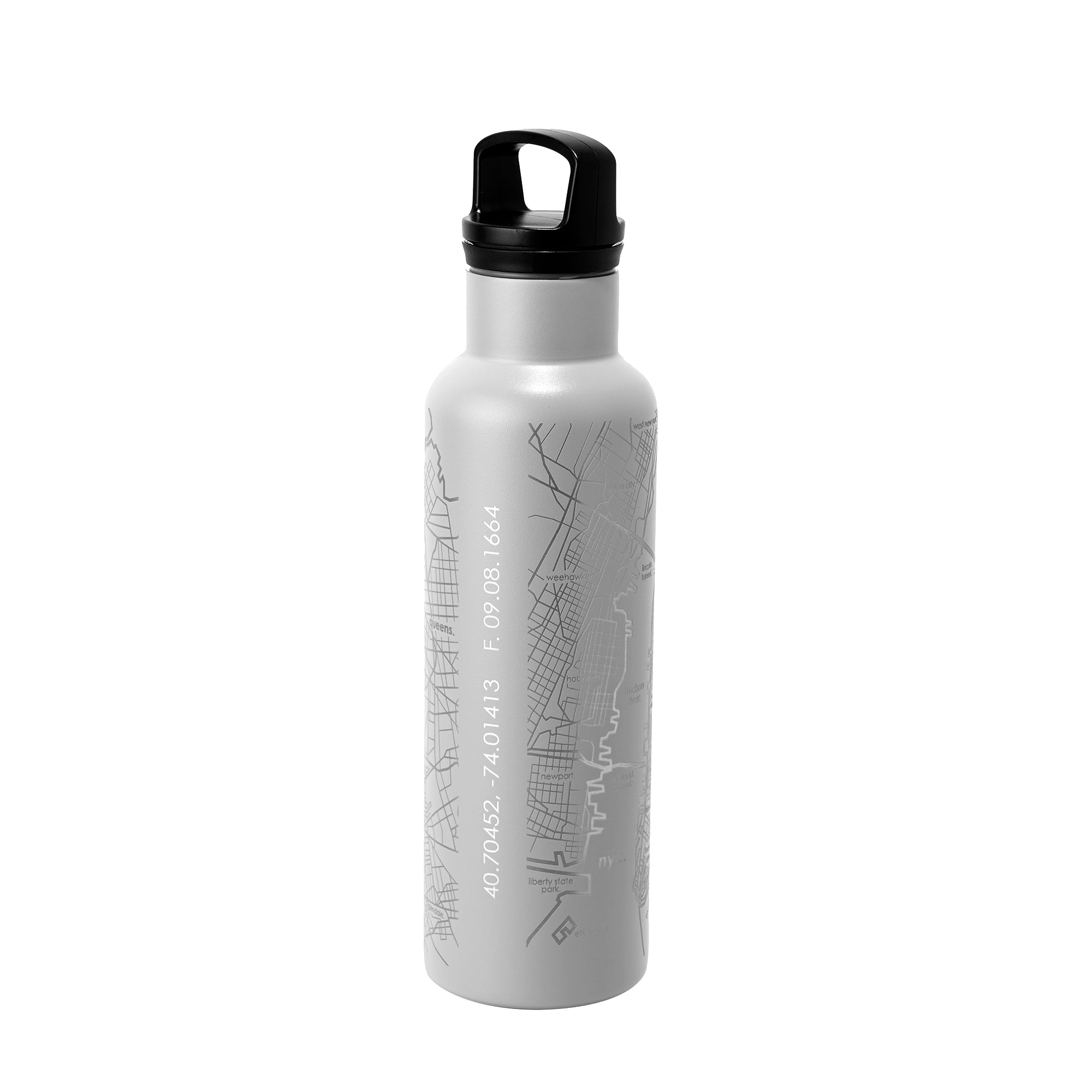 Home Town Maps 21 oz Insulated Hydration Bottle