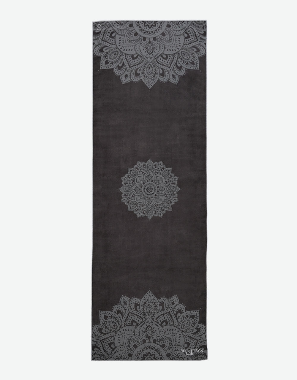 Yoga Mat Towel, Mandala Black