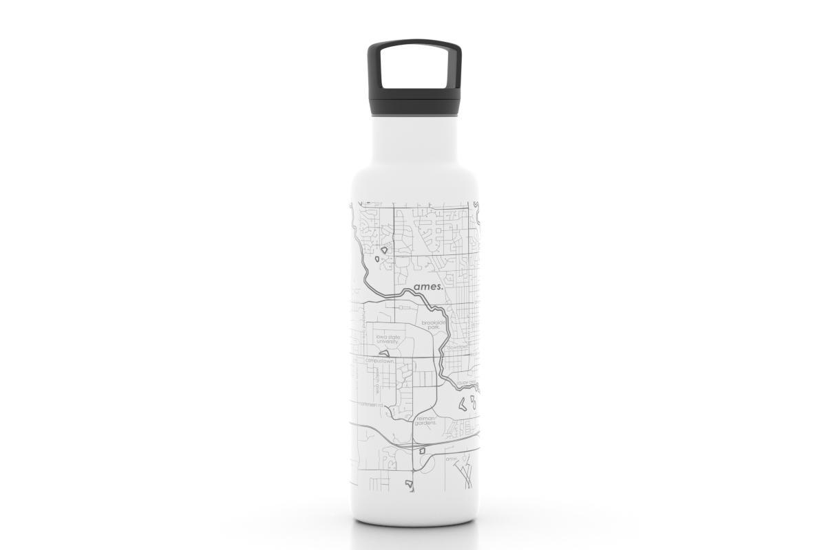 Home Town Maps 21 oz Insulated Hydration Bottle - Set of 2