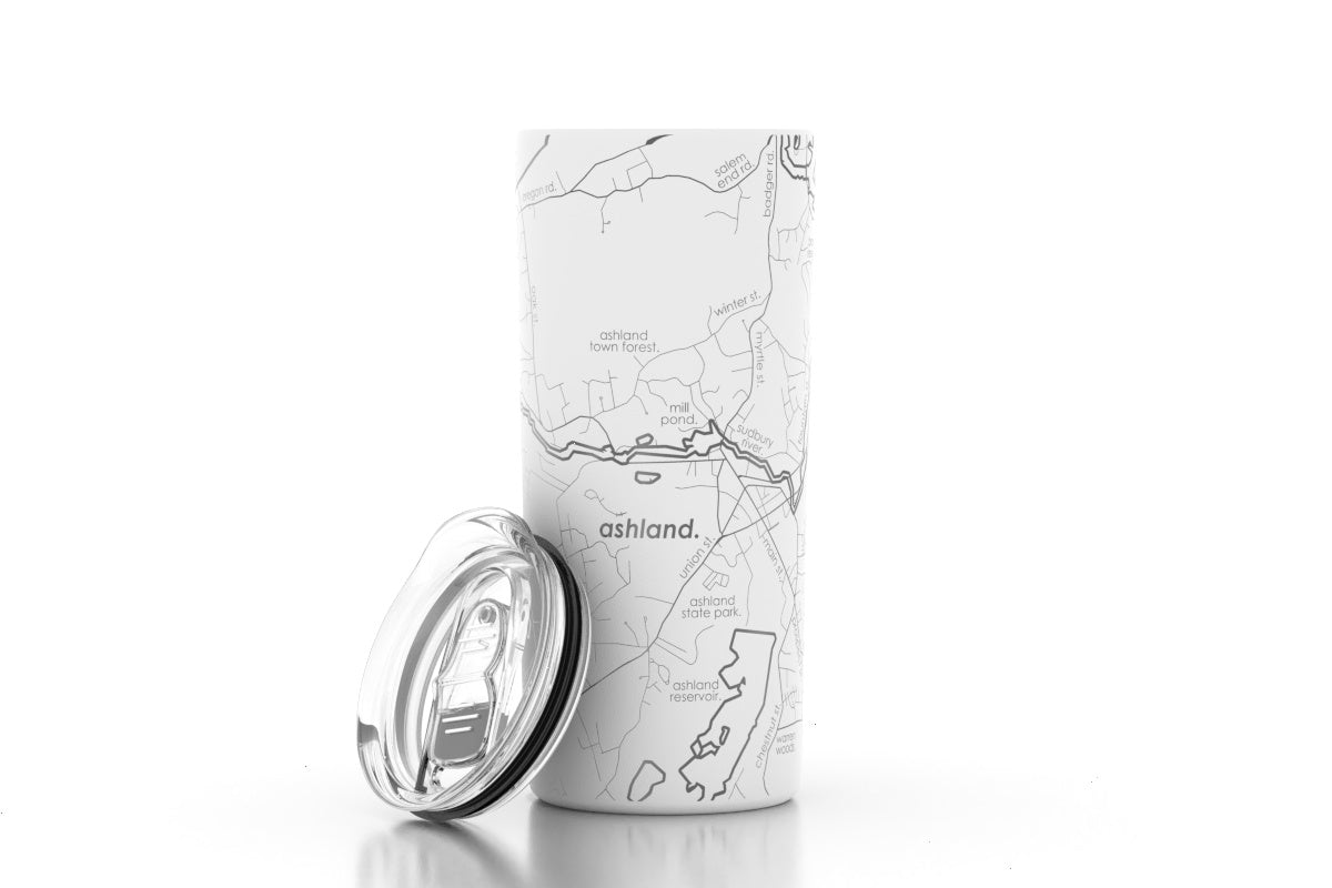 Home Town Map 16 oz Insulated Coffee Tumbler