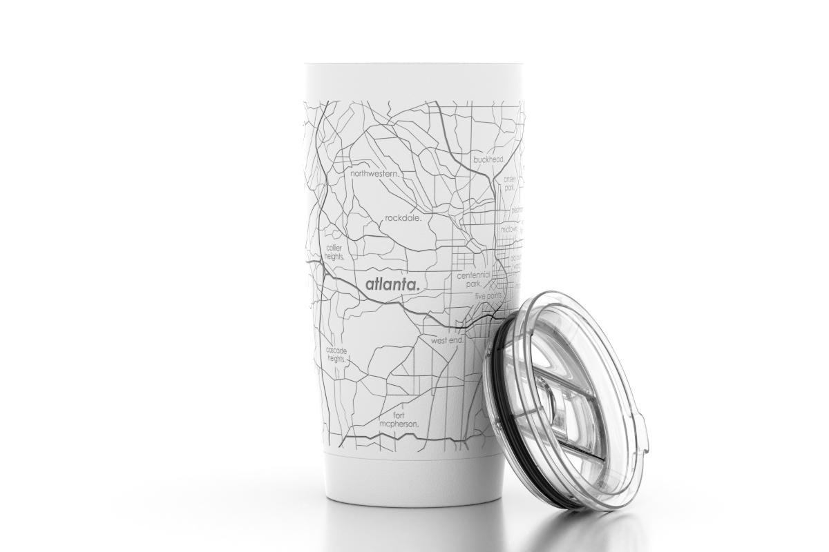 Home Town Maps Insulated Pint Tumbler 20 oz