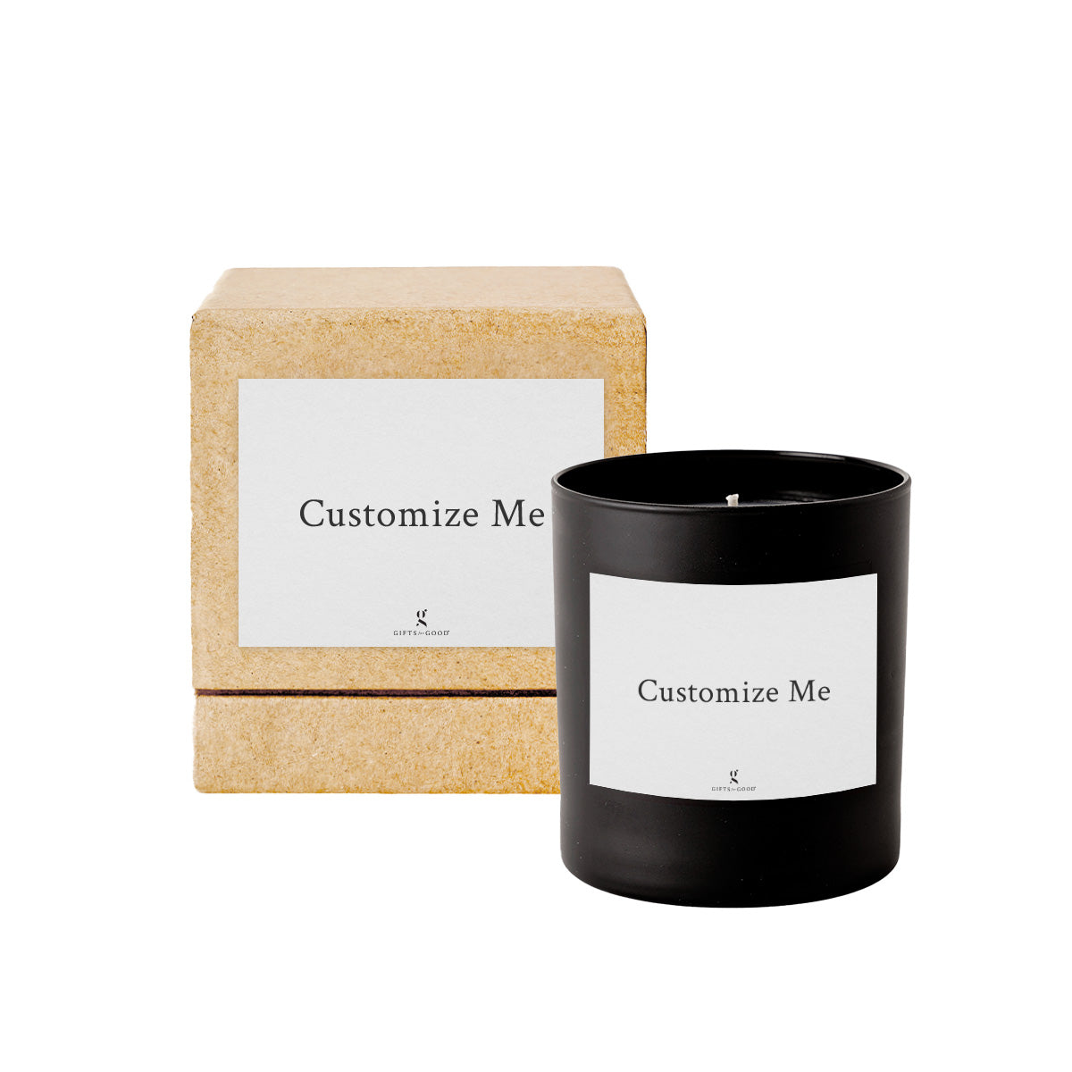 Hand Poured Boxed Custom Candle