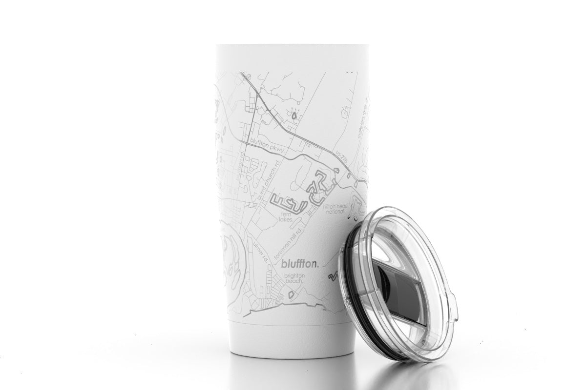 Home Town Maps Insulated Pint Tumbler 20oz- Set of 2