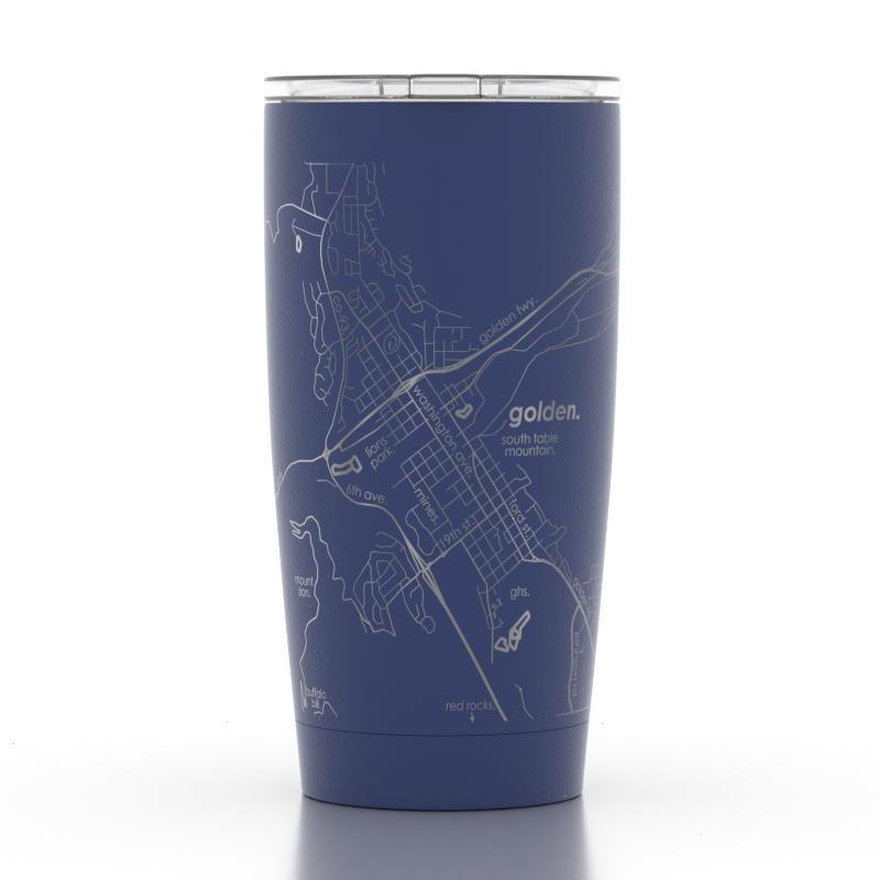 Home Town Map 20 oz Insulated Pint Tumbler