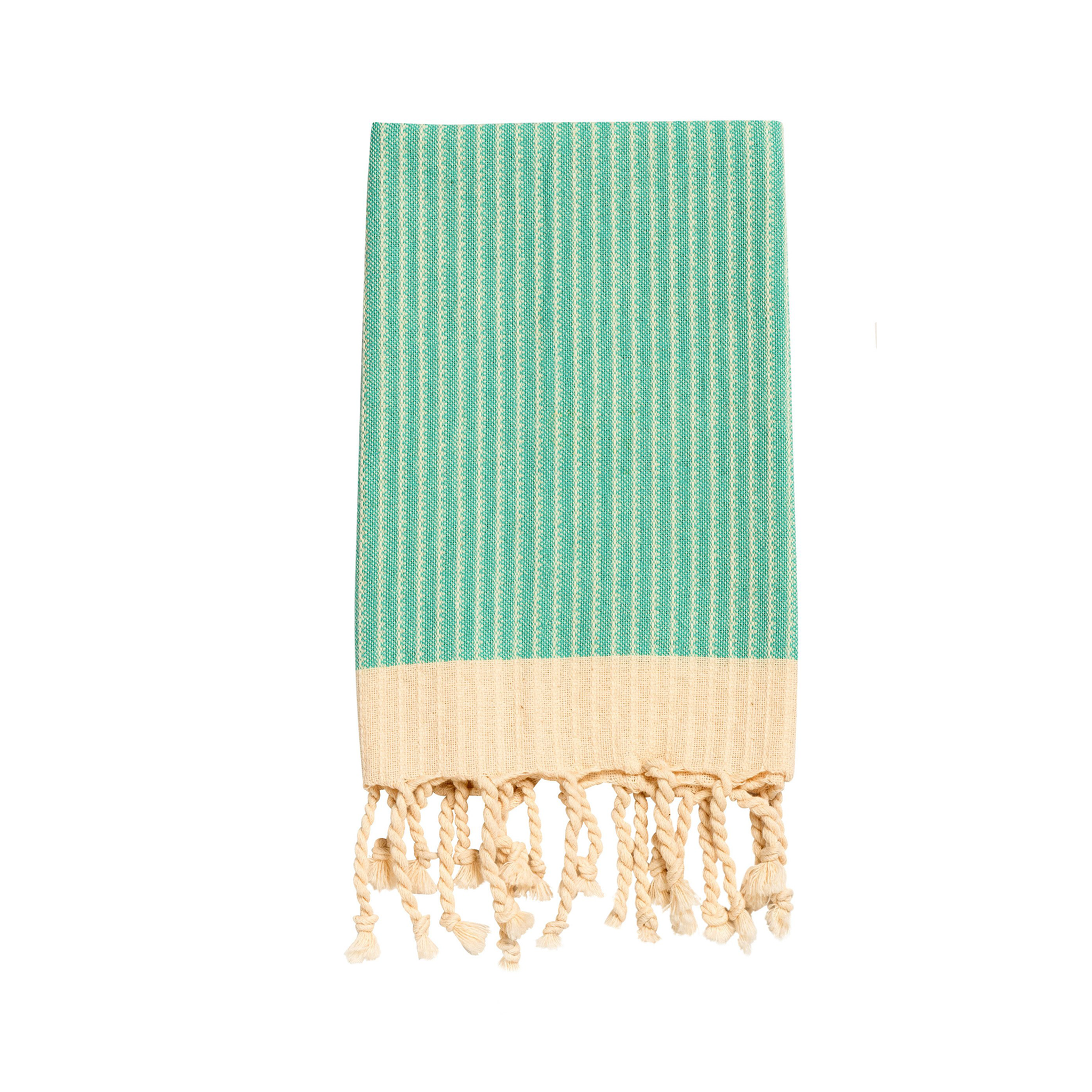 White Stripe Hand Towel