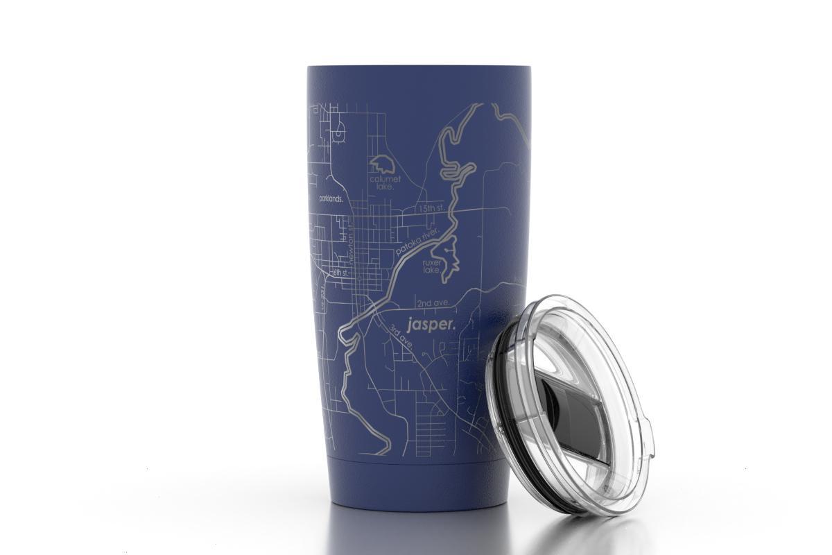 Home Town Maps Insulated Pint Tumbler 20 oz