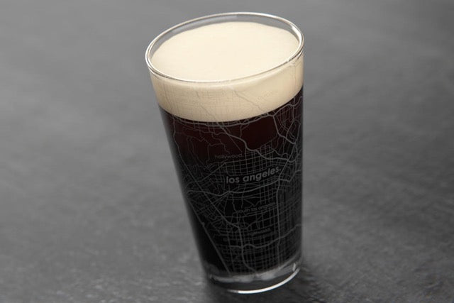 Home Town Maps Pint Glass - Set of 4