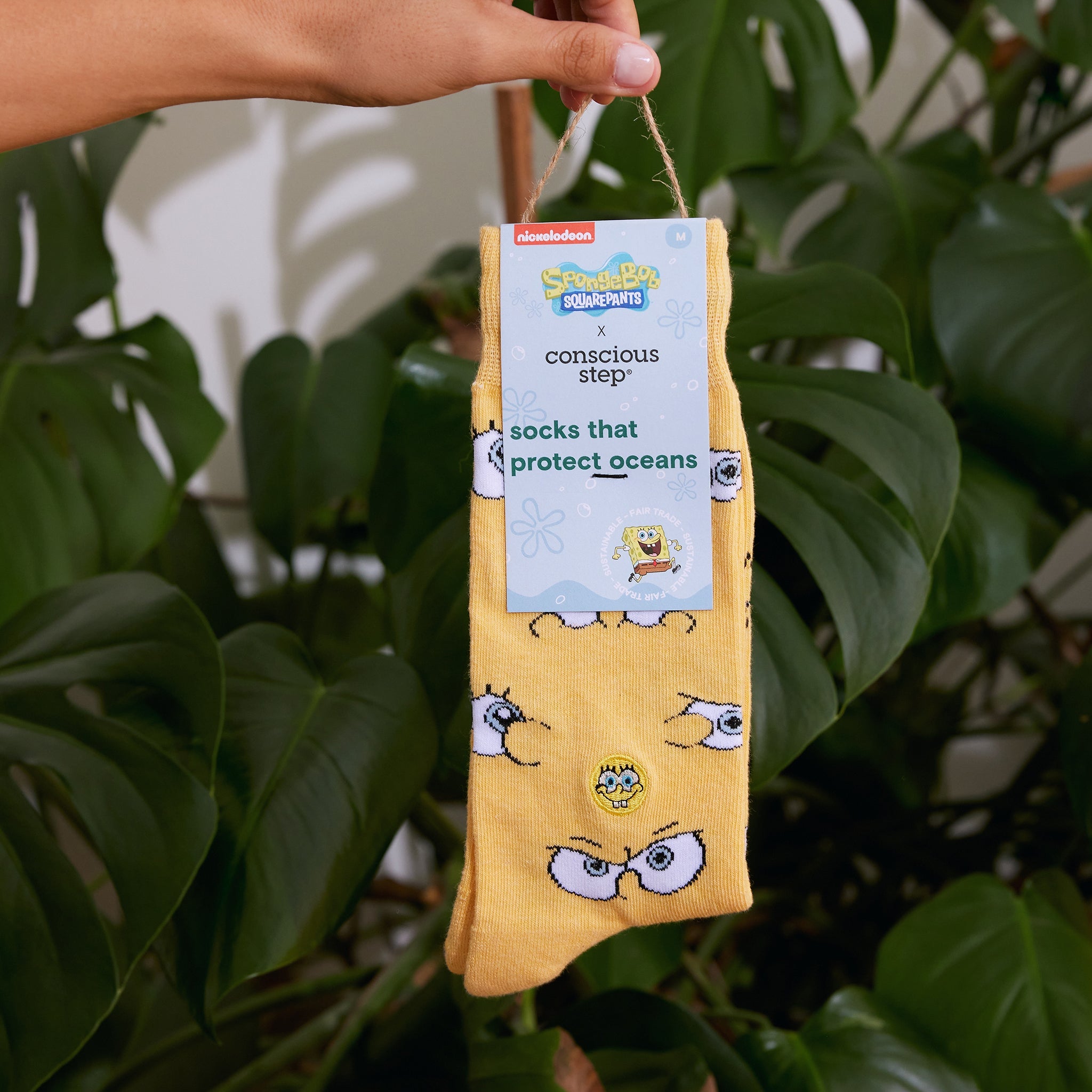 SpongeBob Socks that Protect Oceans (Select from 5 Designs)