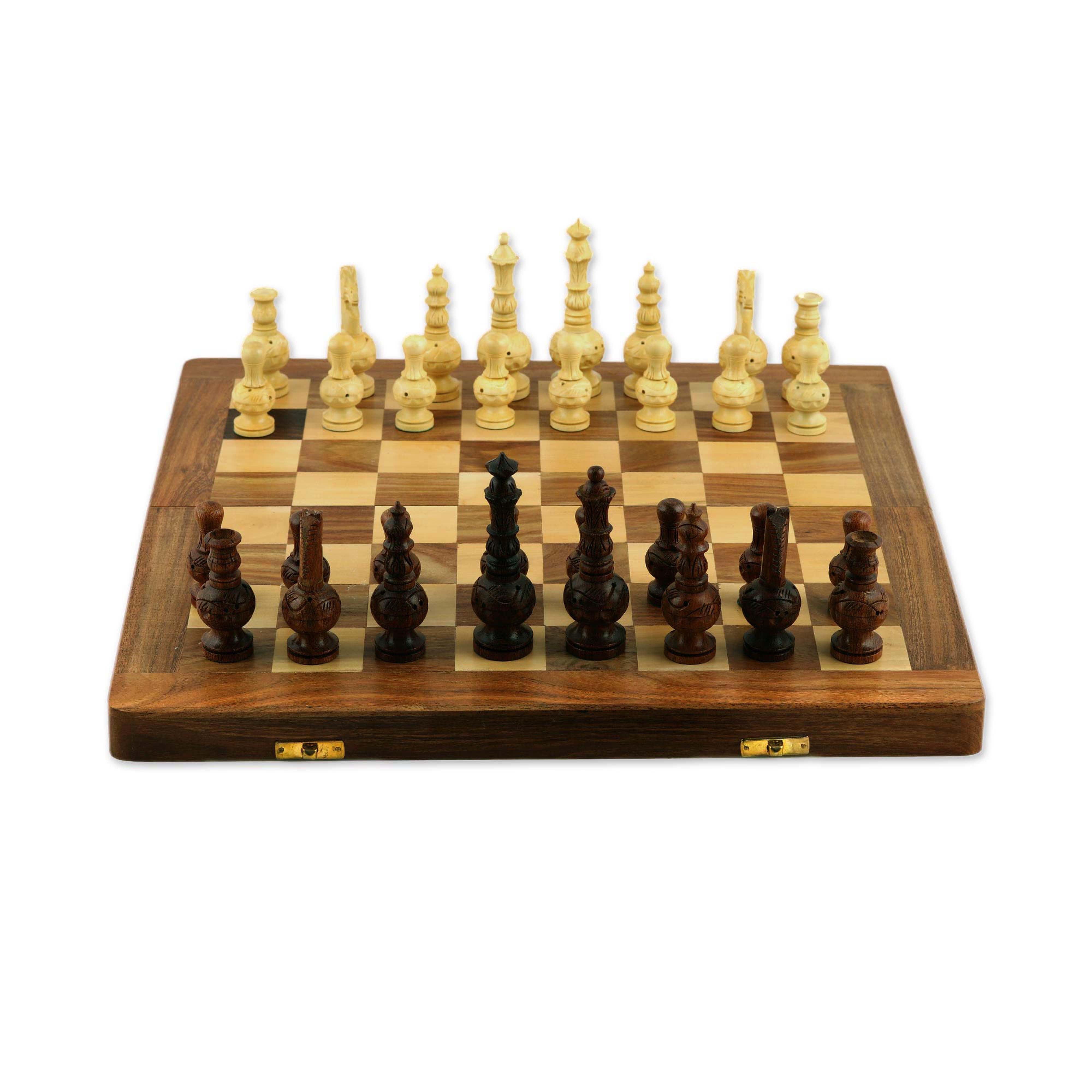 Persian Grandeur Wood Chess Set